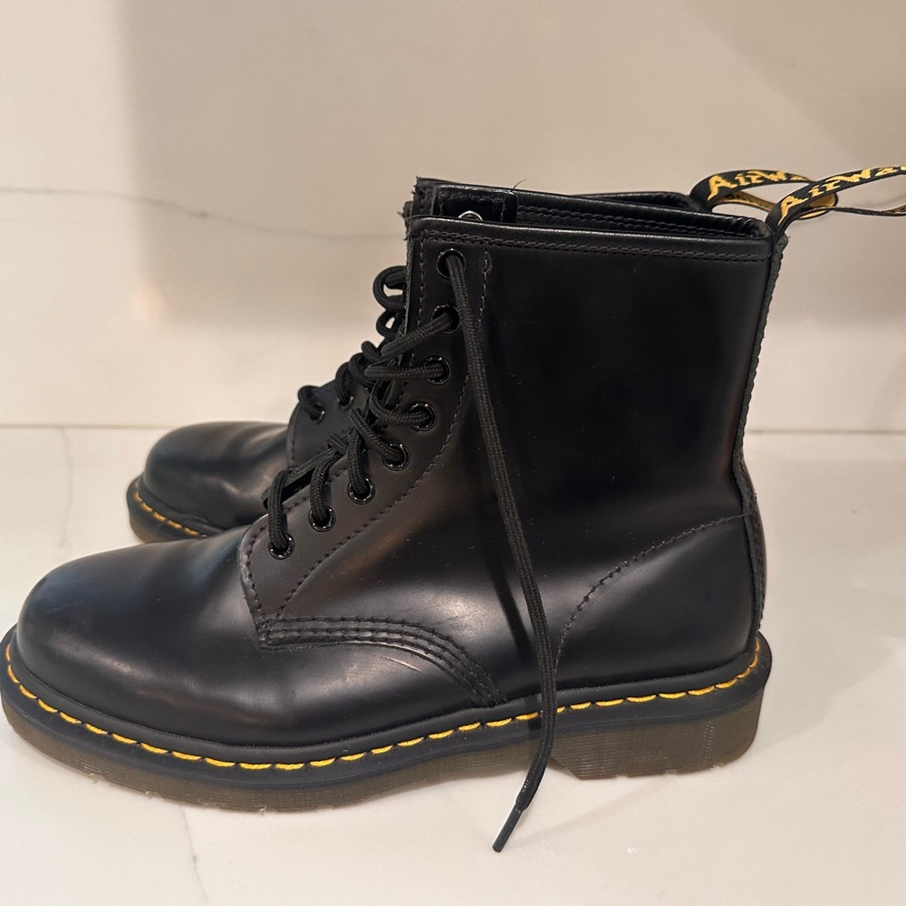 Dr. Martens Black Combat Boots
